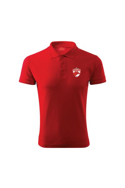 Tricou SIMPLU CU GULER - ROSU