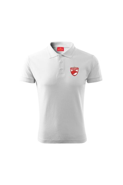 Tricou SIMPLU CU GULER - ALB