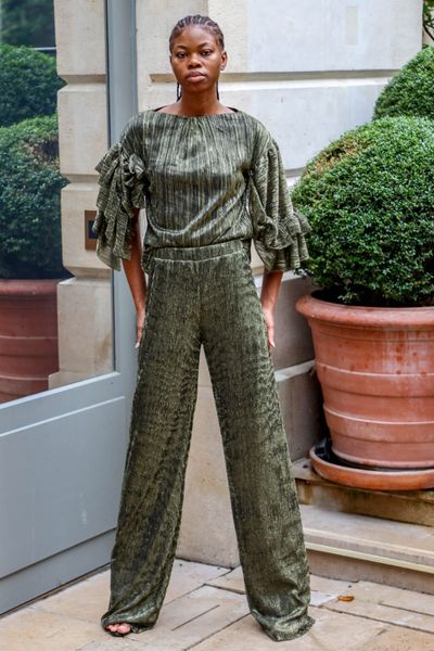 Pantaloni GOLD BLACK