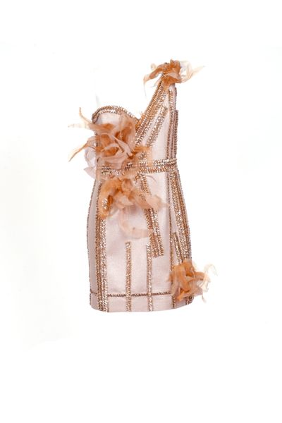 Rochie Alesandra Gold Couture