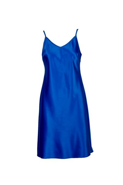 Negligee din tafta Electric Blue Royal Home