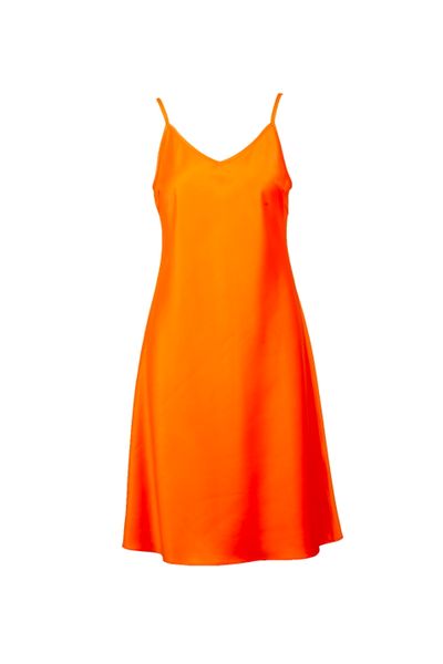 Negligee din tafta Electric Orange Royal Home