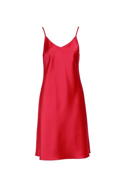 Negligee din tafta Deep Red Royal Home