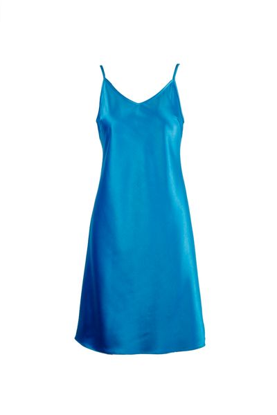 Negligee din tafta  Intense Turquoise Royal Home