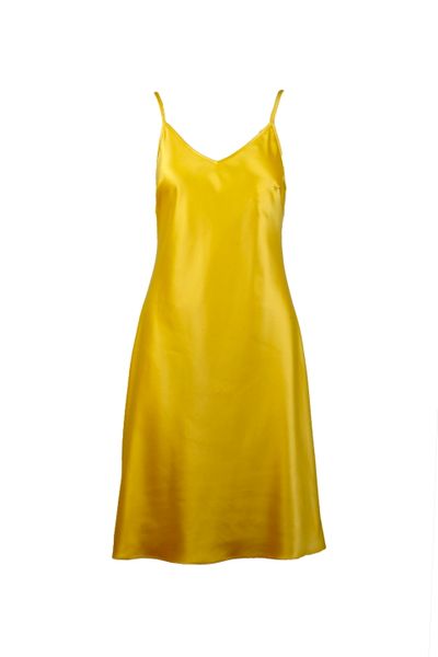 Negligee din tafta  Hot Yellow Royal Home