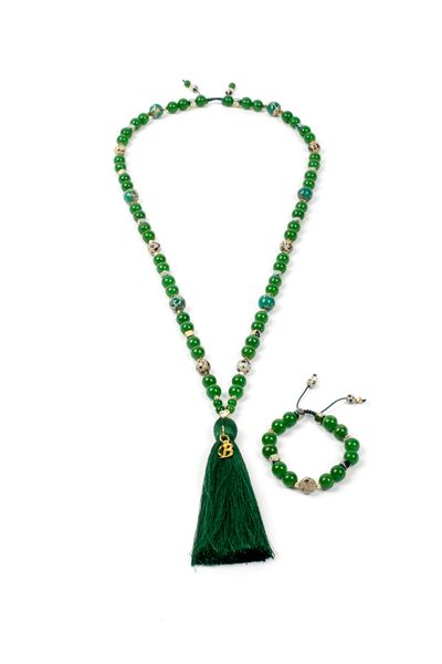 Set bijuterii Deep Green Galaxy Set bijuterii Deep Green Galaxy