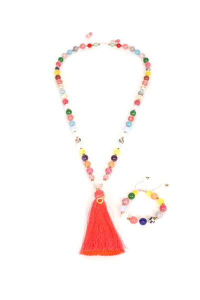 Set bijuterii Electric Pink Candy