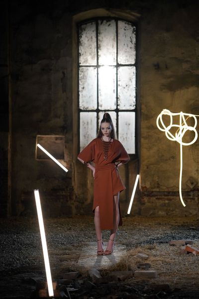 Rochie Nala Copper Kingdom of Ivory