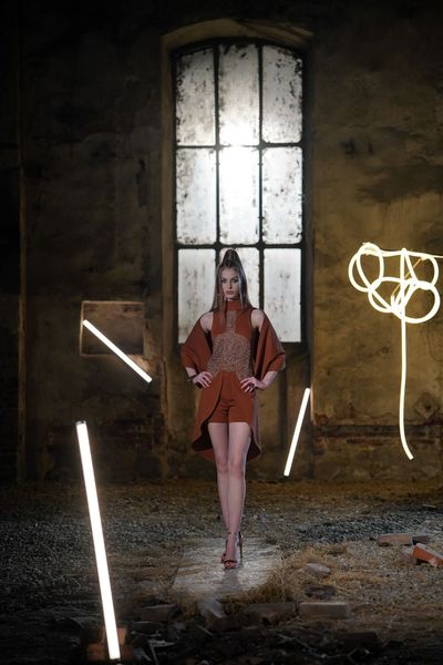 Salopeta Camila Copper Kingdom of Ivory