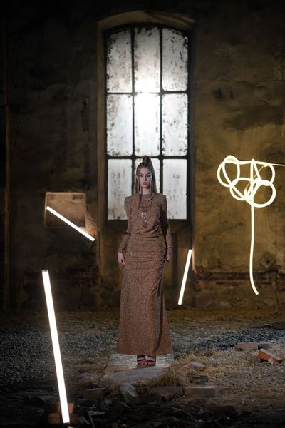 Rochie Luna Copper Kingdom of Ivory