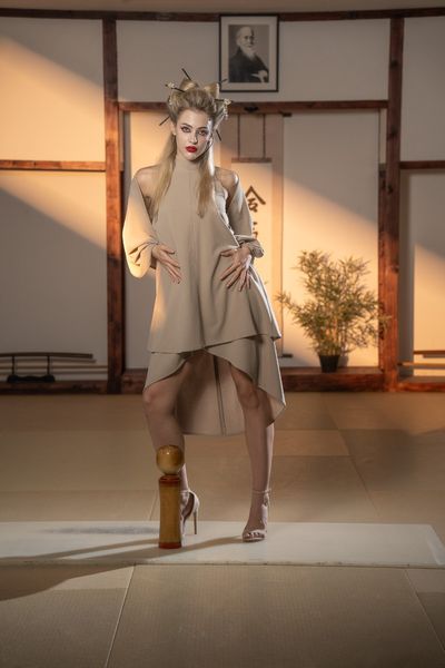 Rochie Choko beige - Onna, Bitolia Gallery