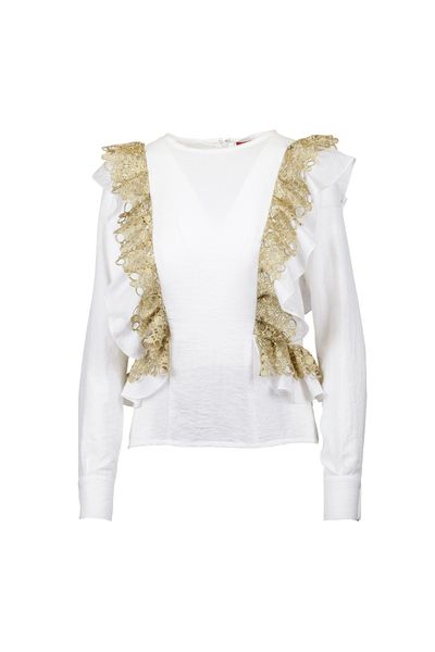 Bluză din bumbac White