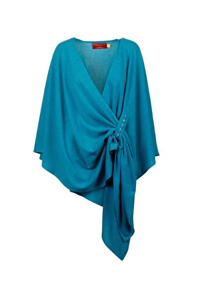 Capă Eva Turquoise Basic