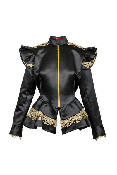 Sacou din tafta Black Sea