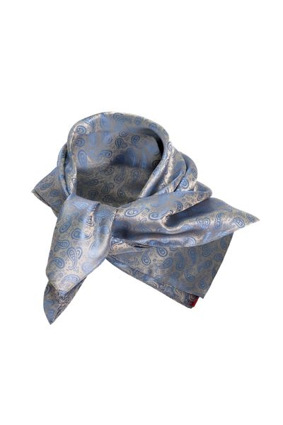 Eșarfă din vâscoză Persian Blue