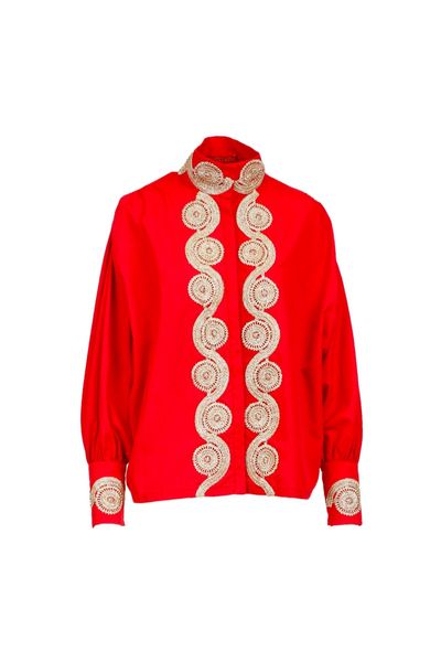 Cămașă din bumbac Red Calushar Cămașă din bumbac Red Calushar