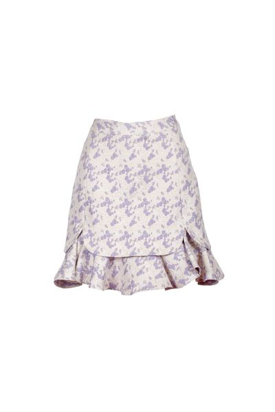 Fustă din jacquard Lavender Riviera