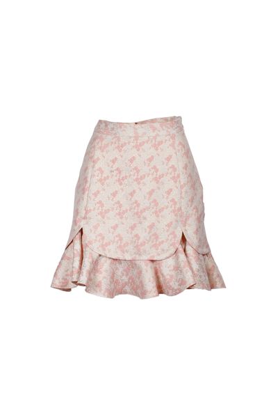 Fustă din jacquard Pink Riviera
