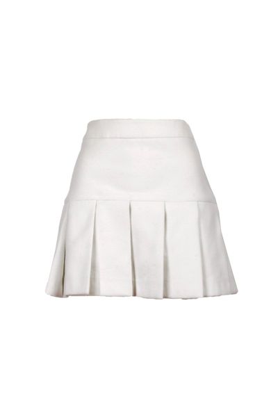 Fustă scurtă Ivoire Waves