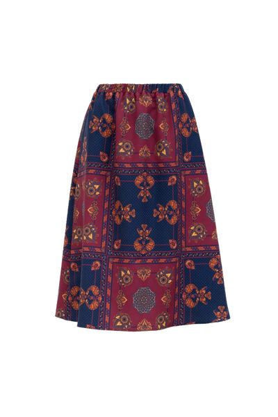 Fustă Terracota & Red