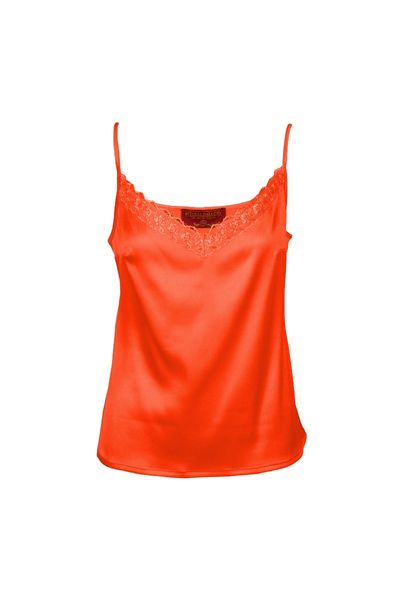Top Doll din satin Chic Red