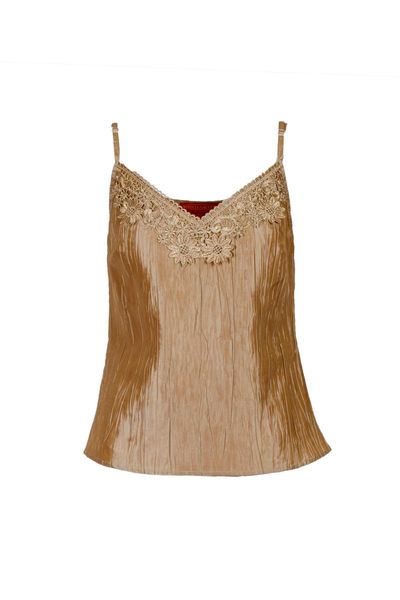Top din tafta Antique Gold